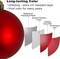 3.2" Large Christmas Balls Ornaments Shatterproof (Red & Green) - 3.2 x 3.2 x 3.2 inches